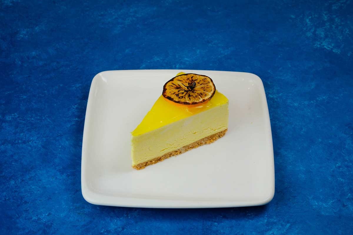 LİMONLU CHEESCAKE DİLİM