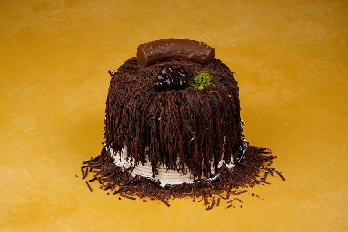 MUZ FINDIK ÇİKOLATALI PASTA